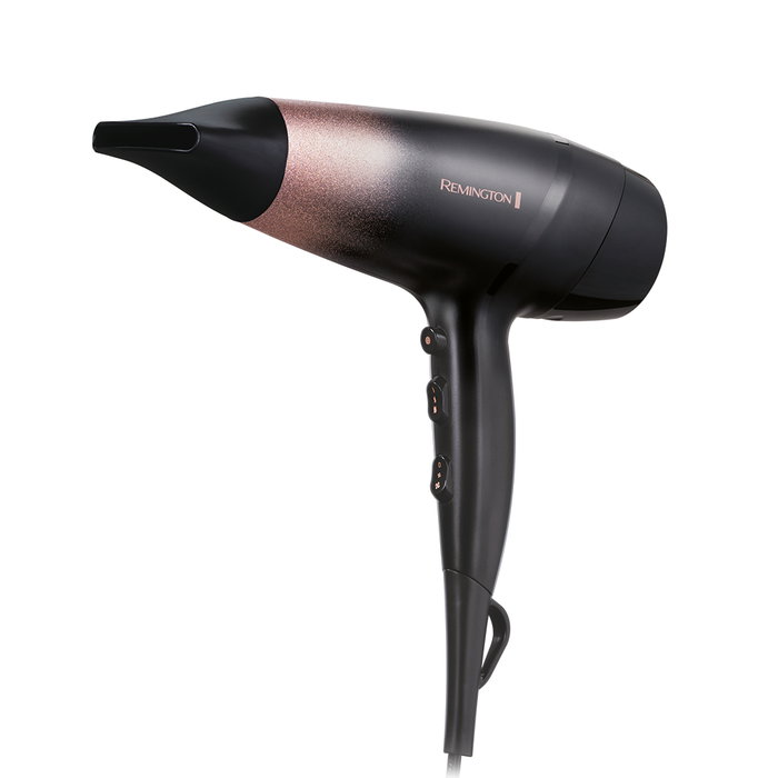 Remington Rose Shimmer Secador de Pelo 2200 W Negro, Rosa