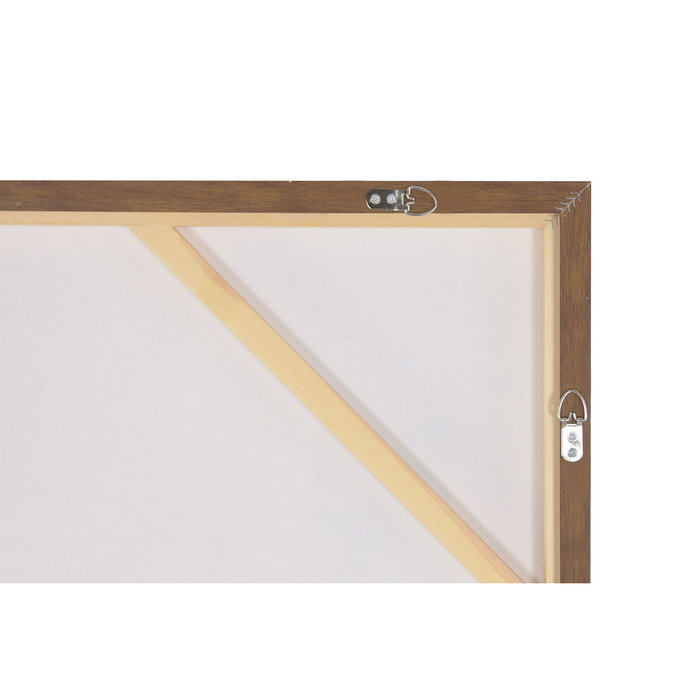 DKD Home Decor Set de 2 Cuadros Abstractos 100x4x140 cm Blanco y Gris
