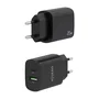 Aisens Cargador 20W con USB-C PD3.0 y USB-A QC3.0 Negro A110-0755