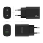 Aisens Cargador 20W con USB-C PD3.0 y USB-A QC3.0 Negro A110-0755