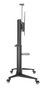 Vivolink Soporte Móvil de TV Profesional para Pantallas Grandes con Ruedas, 140 kg Máx., VESA 1000x600, Repisas Ajustables y Gestión de Cables