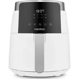 Medion Freidora de aire MD13030 Digital 1500W 4.7L Blanco