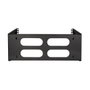 LogiLink Soporte de pared de 19'' 4 U negro