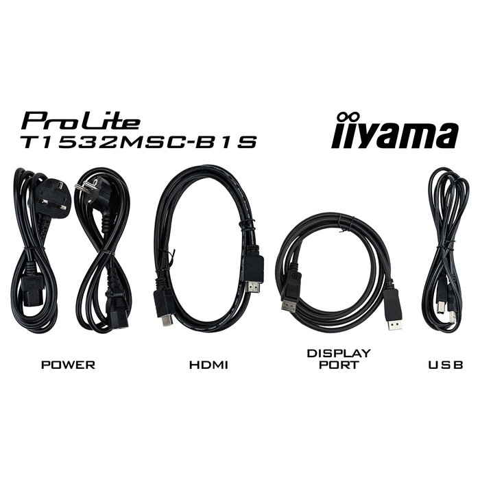 Iiyama T1532MSC-B1S Pantalla Táctil PC 15" XGA LCD Negra