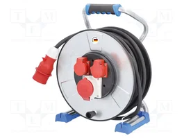AS SCHWABE Prolongador de alimentación IronCoat Xperts 25m 5G2,5mm2 negro
