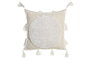 DKD Home Decor Cojín Poliéster 45x45 Crudo Pack de 2