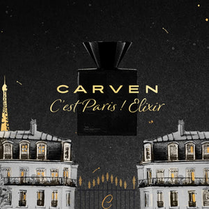 Set de Perfume Hombre Carven C'EST PARIS ELIXIR 2 Piezas