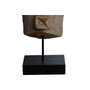DKD Home Decor Figura Máscara Tribal de Suar y Hierro
