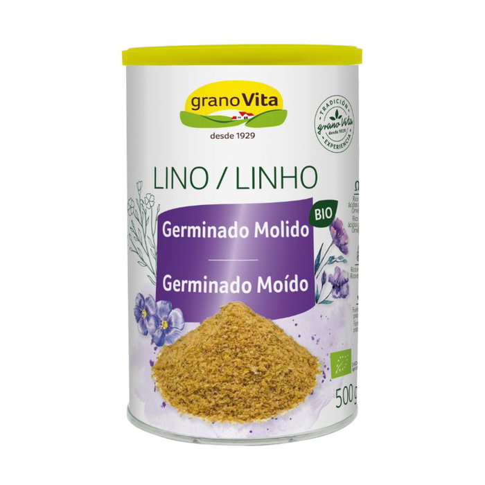 GRANOVITA Semillas de Lino germinado molido 500g