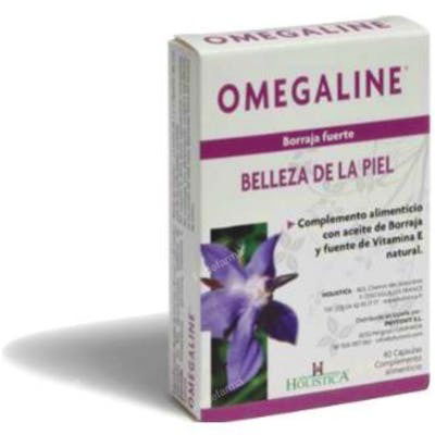 HOLISTICA Omegaline 40 Cápsulas Suplemento para el Mantenimiento de la Piel con Aceite de Borraja y Vitamina E HOLISTICA Omegaline 40 Cápsulas Suplemento para el Mantenimiento de la Piel con Aceite de Borraja y Vitamina E