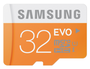 Samsung 32GB MicroSDHC EVO UHS Clase 10 Tarjeta de Memoria Resistente al Agua 48 MB/s