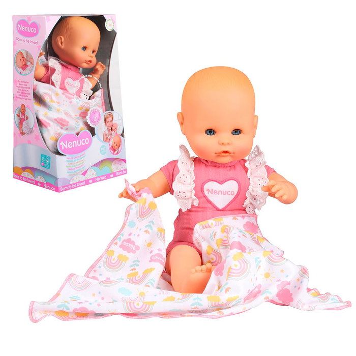 Nenuco Muñeco ¿Tienes Sueño? Interactivo con Mantita y Sonidos de Bebé Nenuco Muñeco ¿Tienes Sueño? Interactivo con Mantita y Sonidos de Bebé