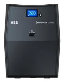 ABB 4NWP100174R0001 Sistema de Alimentación Ininterrumpida (UPS) Interactiva 2kVA/1200W, 6 Salidas AC, Pseudo Seno, Plomo-Ácido, Torre Negro