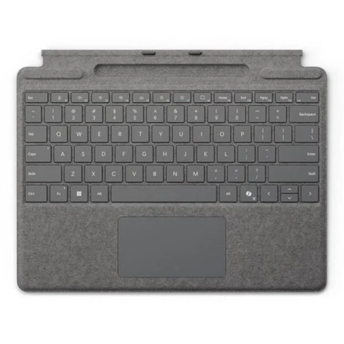 Microsoft Surface Pro Type Cover con Surface Slim Pen - Teclado para Surface Pro 11, 10, 9, 8 - Teclas Copilot (IA), Mecánico, Retroiluminado, Español, Negro