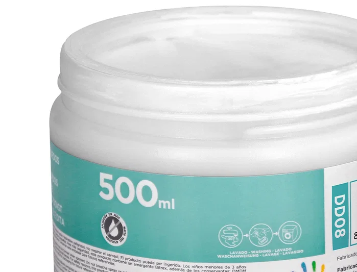 Liderpapel Pintura Dedos Tarrina 500 ml Blanco Liderpapel Pintura Dedos Tarrina 500 ml Blanco