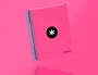 Antartik Cuaderno Espiral A5 Micro Tapa Forrada Rosa 120 Hojas