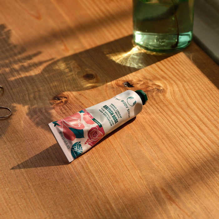 The Body Shop BRITISH ROSE Crema de Manos 30 ml Hidratación 48h