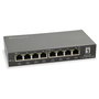 Level One Switch 8 Puertos PoE 10/100/1000 Mbps 120W