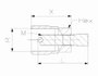 Forza Extractor de Plato Magnético M30X150 Interior