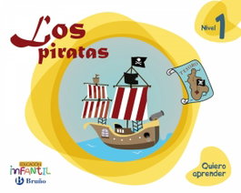 BRUÑO, Quiero aprender 1: los piratas (3 años) - BRUÑO