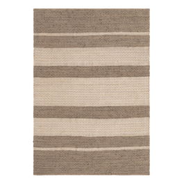 Alfombra Rayas Natural Algodón 200 X 300 cm