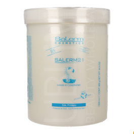 Salerm 21 Silk Protein Leave-In Acondicionador 1000 ml (Reacondicionado)