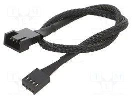 Akasa Cable de extensión para ventiladores PWM de 0,3 m