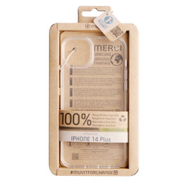 Muvit Funda Recycletek para Apple iPhone 14 Fabricada con Material Reciclado