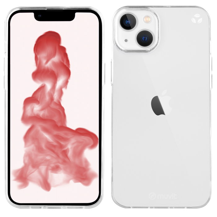 Muvit Funda Recycletek para Apple iPhone 14 Fabricada con Material Reciclado