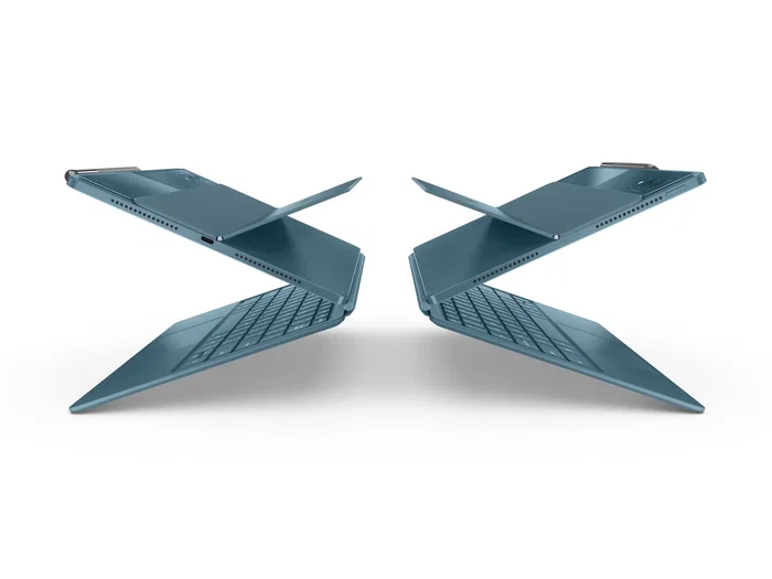 Lenovo Tablet Yoga Tab Plus 12.7" Snapdragon 8 Gen 3 AI - 16GB RAM 256GB - 3K 144Hz - Wi-Fi 7 - Android 14 - Tidal Teal - Incluye Lápiz Lenovo Tab Pen Pro y Teclado