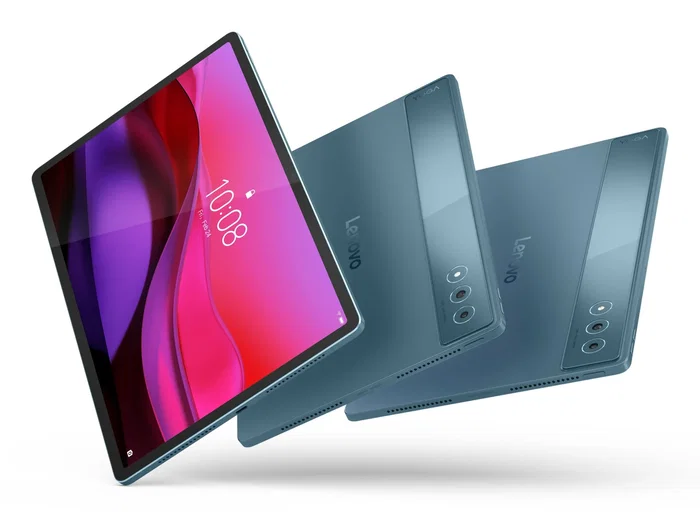 Lenovo Tablet Yoga Tab Plus 12.7" Snapdragon 8 Gen 3 AI - 16GB RAM 256GB - 3K 144Hz - Wi-Fi 7 - Android 14 - Tidal Teal - Incluye Lápiz Lenovo Tab Pen Pro y Teclado