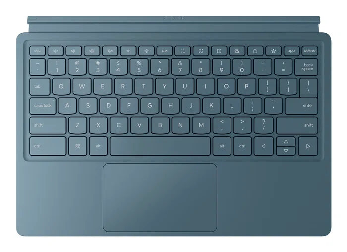 Lenovo Tablet Yoga Tab Plus 12.7" Snapdragon 8 Gen 3 AI - 16GB RAM 256GB - 3K 144Hz - Wi-Fi 7 - Android 14 - Tidal Teal - Incluye Lápiz Lenovo Tab Pen Pro y Teclado