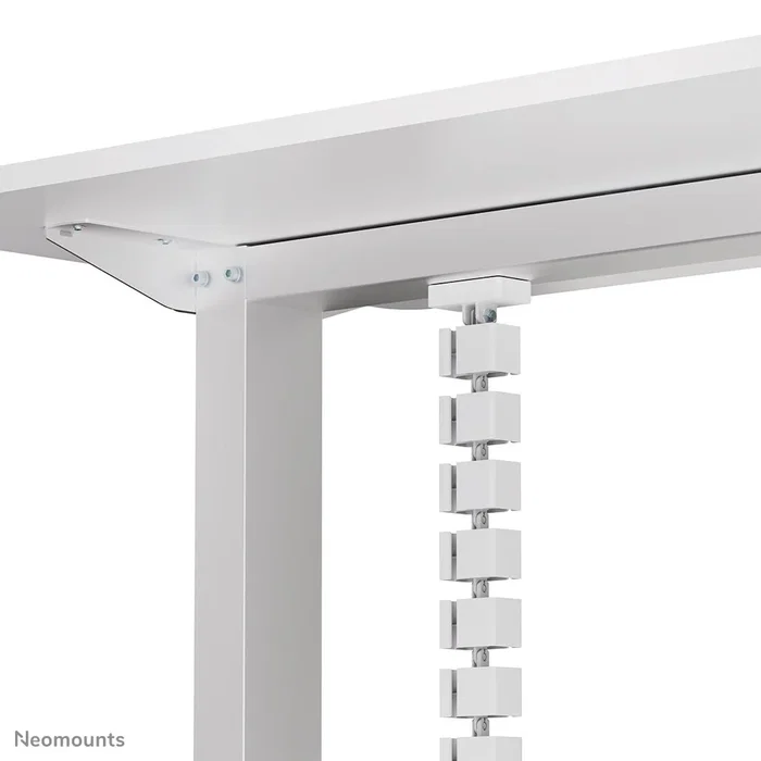 Neomounts ADS06-132WH Organizador Vertebral de Cables para Escritorio con Fijación Magnética - Universal - Blanco