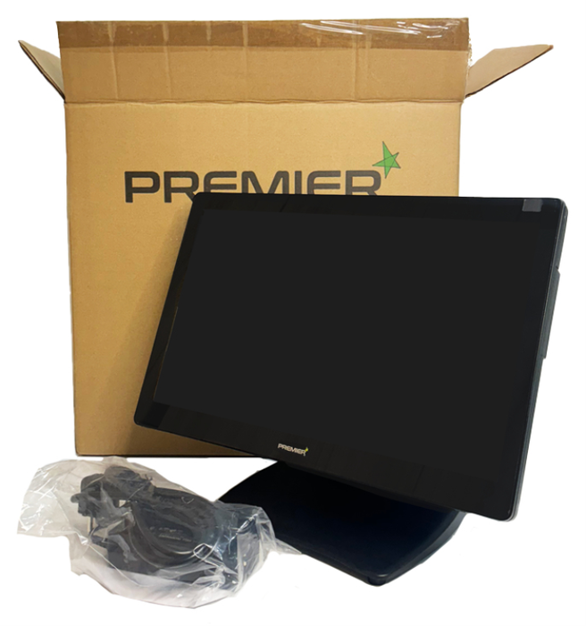 Premier KT-100 FT TPV Todo-en-Uno 15.6'' Táctil, Intel i5-1235U, 8GB RAM, 128GB SSD, Negro