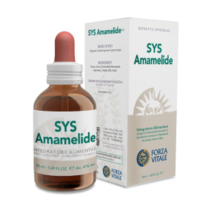 Forza Vitale Sys Amamelide 50ml - Complemento Alimenticio para Circulación Venosa Forza Vitale Sys Amamelide 50ml - Complemento Alimenticio para Circulación Venosa