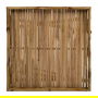 Mesa Auxiliar Natural Bambú Salón 56 X 56 X 50 cm