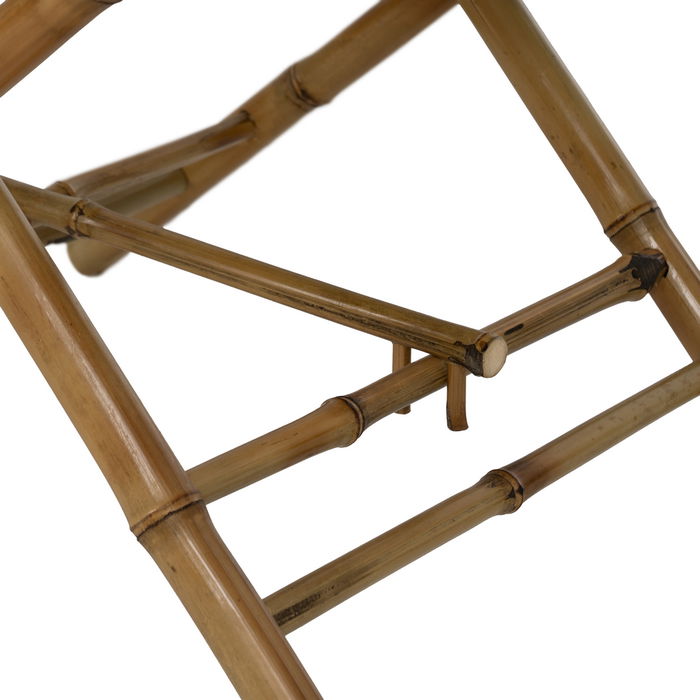 Mesa Auxiliar Natural Bambú Salón 56 X 56 X 50 cm