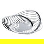Alessi ACO03 TRINITY Cesto Frutero Frutero de Acero Inoxidable 18/10 Diseñado por Adam Cornish 33cm