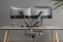 Gembird MA-DA2-05 Soporte para Monitor Doble de Escritorio hasta 32 Pulgadas Gris