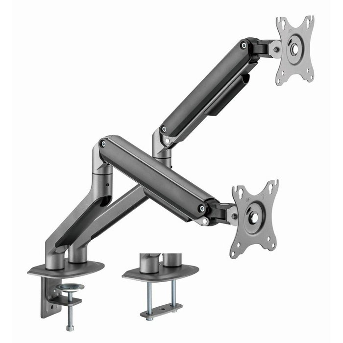 GEMBIRD MA-DA2-05 Soporte de Escritorio para Monitor Doble Gris hasta 32 pulgadas GEMBIRD MA-DA2-05 Soporte de Escritorio para Monitor Doble Gris hasta 32 pulgadas