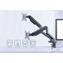 GEMBIRD MA-DA2-05 Soporte de Escritorio para Monitor Doble Gris hasta 32 pulgadas