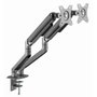 GEMBIRD MA-DA2-05 Soporte de Escritorio para Monitor Doble Gris hasta 32 pulgadas