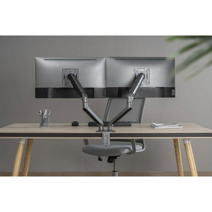 GEMBIRD MA-DA2-05 Soporte de Escritorio para Monitor Doble Gris hasta 32 pulgadas GEMBIRD MA-DA2-05 Soporte de Escritorio para Monitor Doble Gris hasta 32 pulgadas
