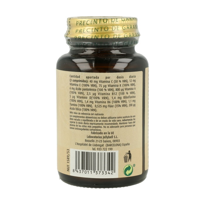 Jellybell Sal Salys 13 Totum 90 Comprimidos Masticables Limón