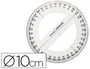 Liderpapel Círculo de plástico transparente 10 cm
