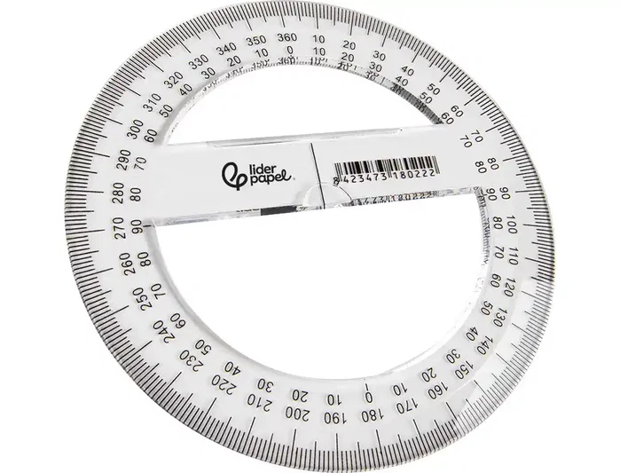 Liderpapel Círculo plástico 10 cm