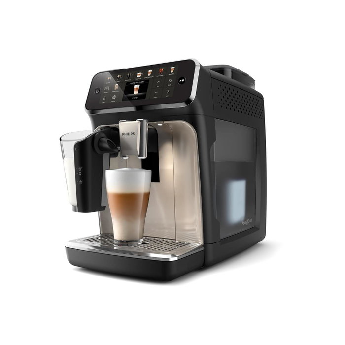 Philips Serie 5500 EP5547/90 Cafetera Espresso Automática con LatteGo, Gris