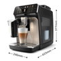 Philips Serie 5500 EP5547/90 Cafetera Espresso Automática con LatteGo, Gris