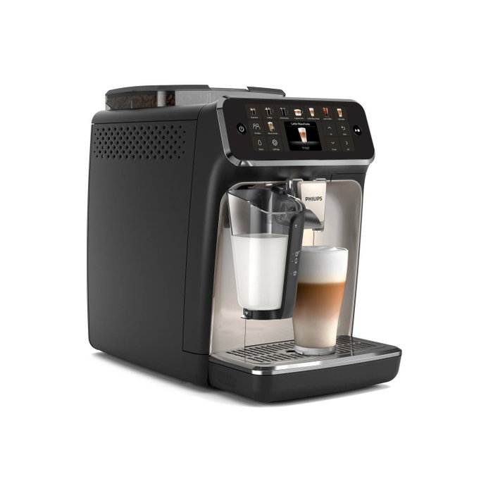 Philips Serie 5500 EP5547/90 Cafetera Espresso Automática con LatteGo, Gris