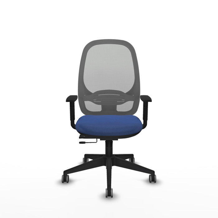 PIQUERAS Y CRESPO Silla de oficina Cilanco Azul marino y Gris